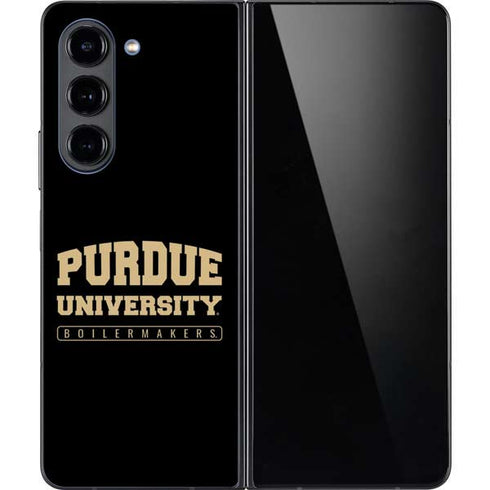 Purdue University Purdue University Boilermakers Bold Galaxy Z Fold5 5G Skin